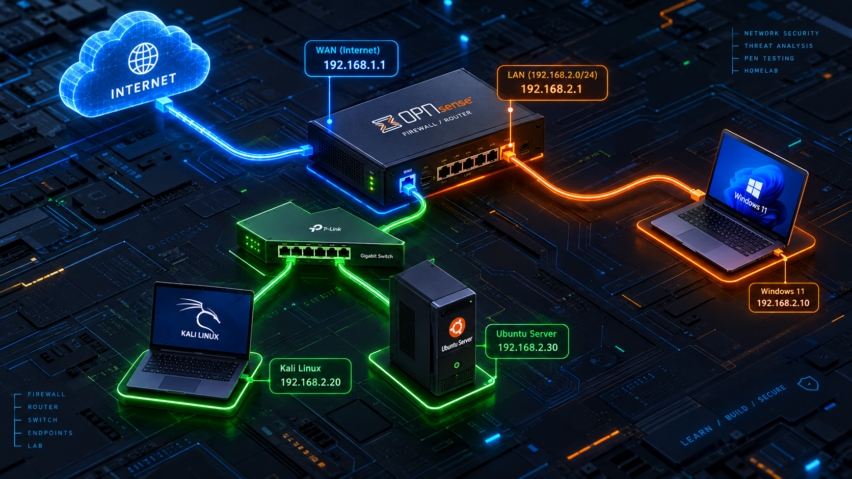Lab 1: Segmentación de red